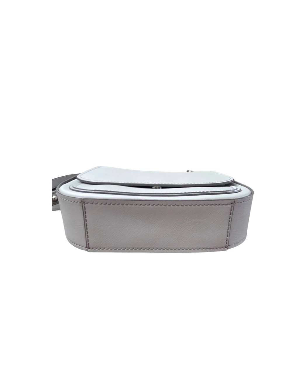 Marc Jacobs Light Gray Leather Crossbody Bag